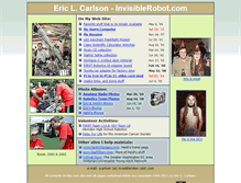 Tablet Screenshot of invisiblerobot.com